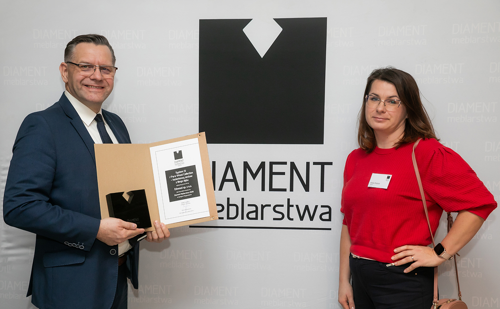 Edwood z nagrodą Diament Meblarstwa 2026 na uroczystej gali